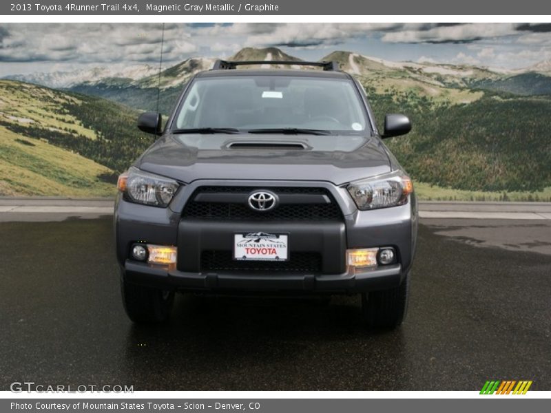 Magnetic Gray Metallic / Graphite 2013 Toyota 4Runner Trail 4x4
