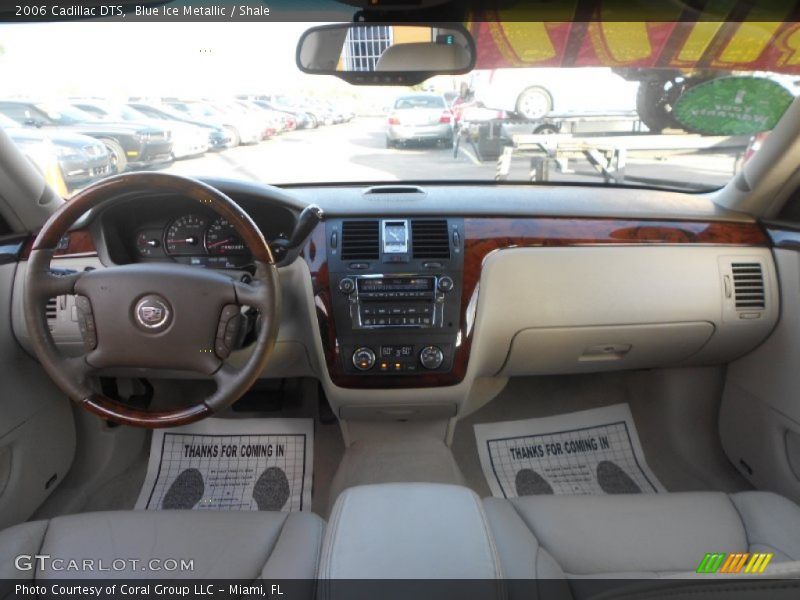 Blue Ice Metallic / Shale 2006 Cadillac DTS