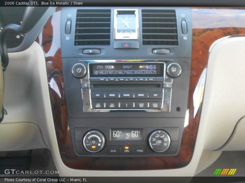 Blue Ice Metallic / Shale 2006 Cadillac DTS