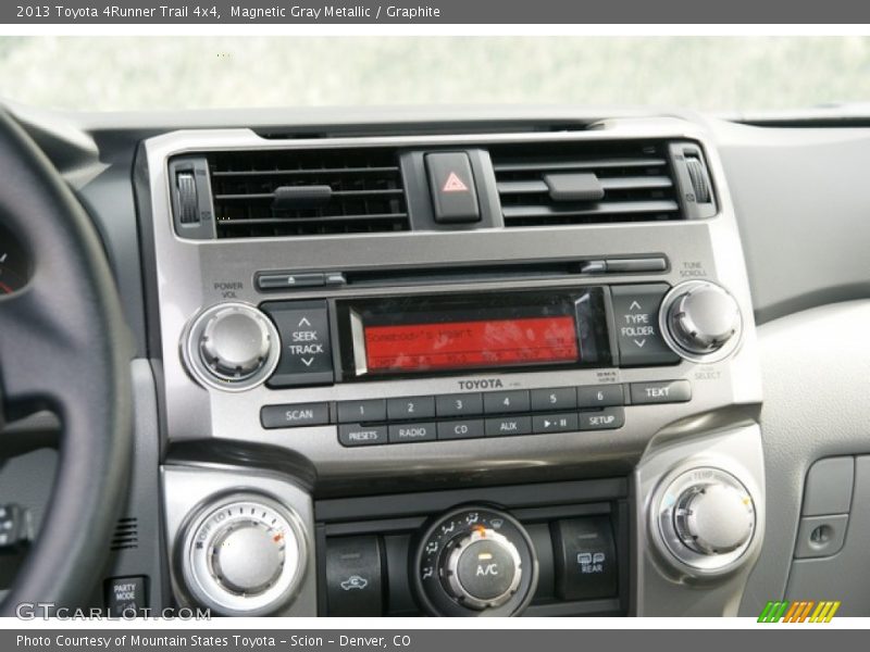 Audio System of 2013 4Runner Trail 4x4