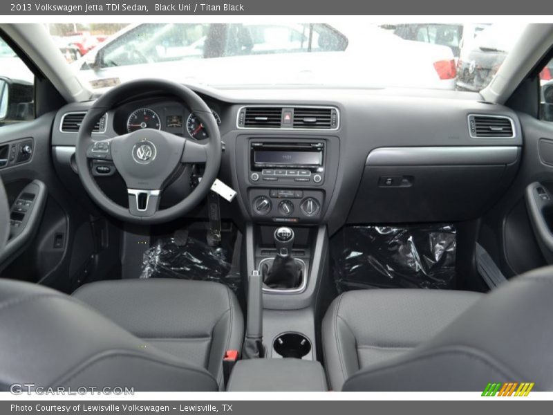 Black Uni / Titan Black 2013 Volkswagen Jetta TDI Sedan