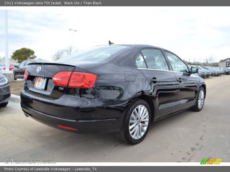 Black Uni / Titan Black 2013 Volkswagen Jetta TDI Sedan