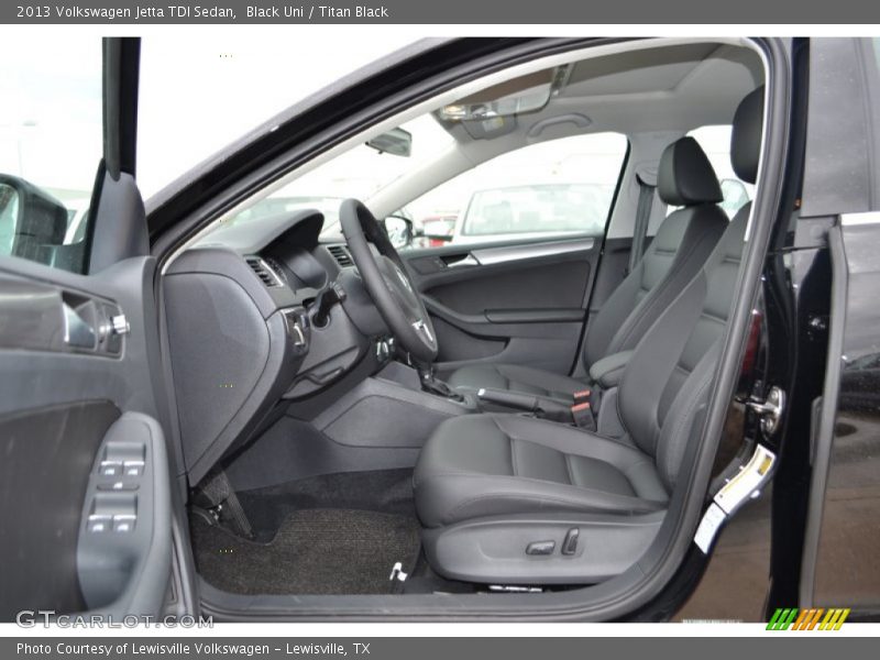 Black Uni / Titan Black 2013 Volkswagen Jetta TDI Sedan