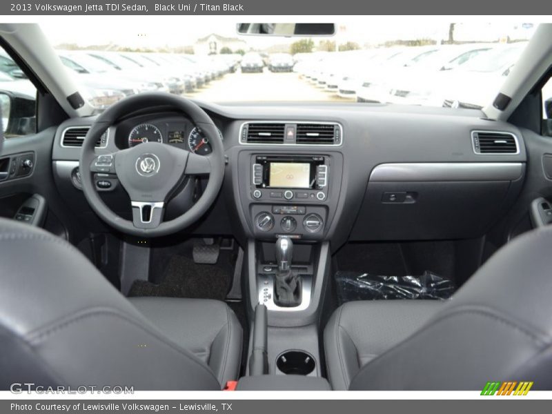 Black Uni / Titan Black 2013 Volkswagen Jetta TDI Sedan