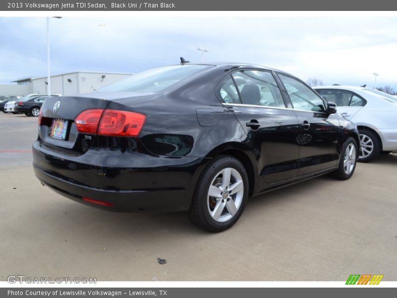 Black Uni / Titan Black 2013 Volkswagen Jetta TDI Sedan