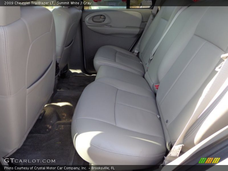 Summit White / Gray 2009 Chevrolet TrailBlazer LT