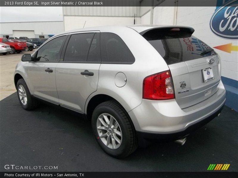 Ingot Silver Metallic / Charcoal Black 2013 Ford Edge SE