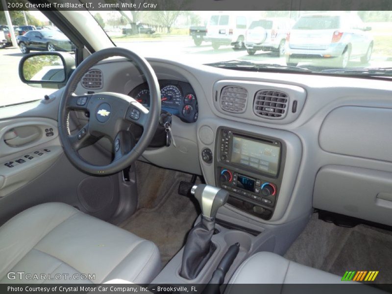  2009 TrailBlazer LT Gray Interior