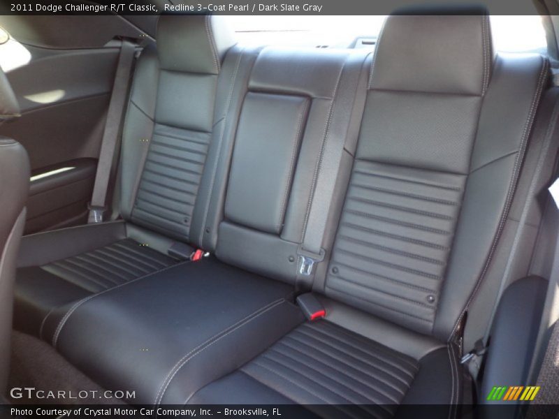 Rear Seat of 2011 Challenger R/T Classic