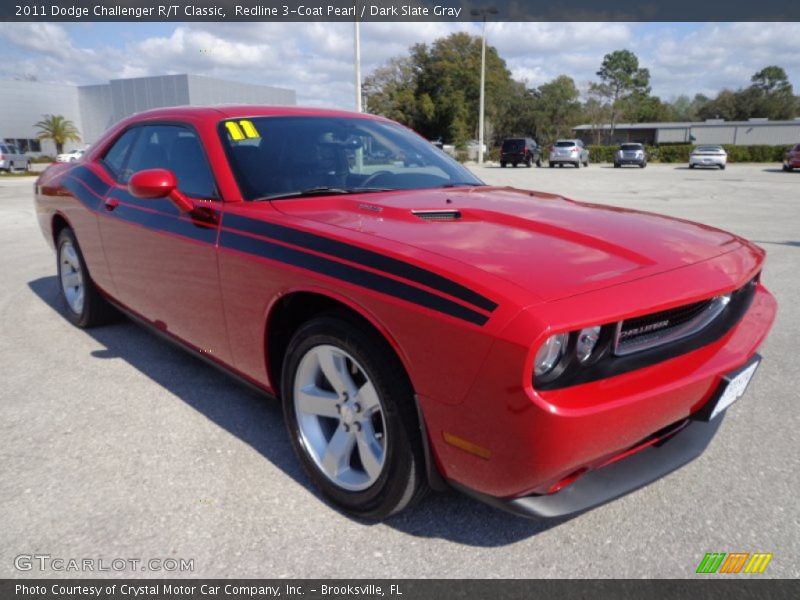 Front 3/4 View of 2011 Challenger R/T Classic