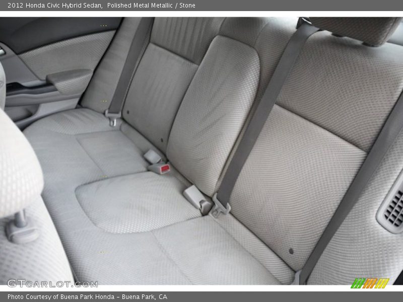 Polished Metal Metallic / Stone 2012 Honda Civic Hybrid Sedan