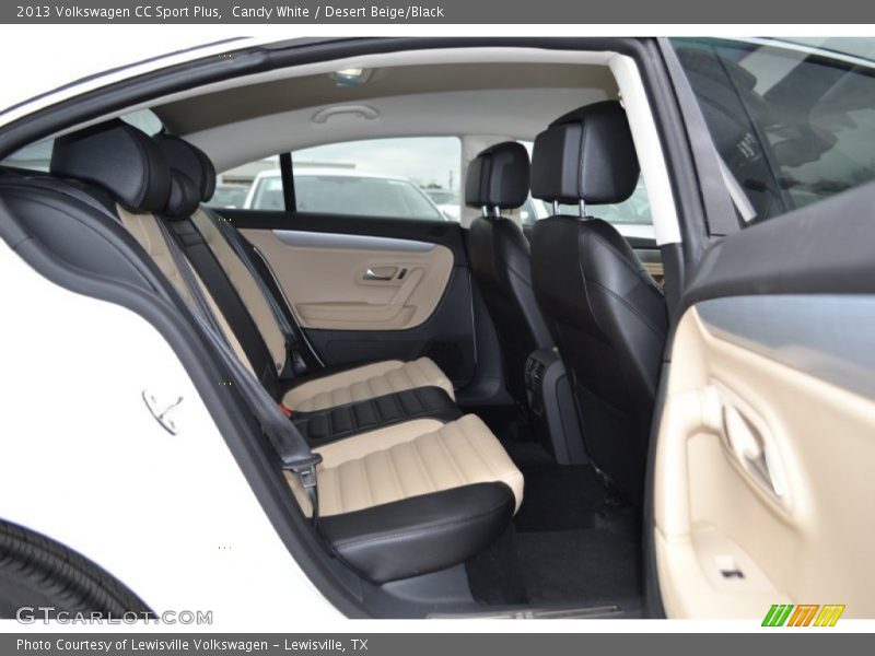 Rear Seat of 2013 CC Sport Plus