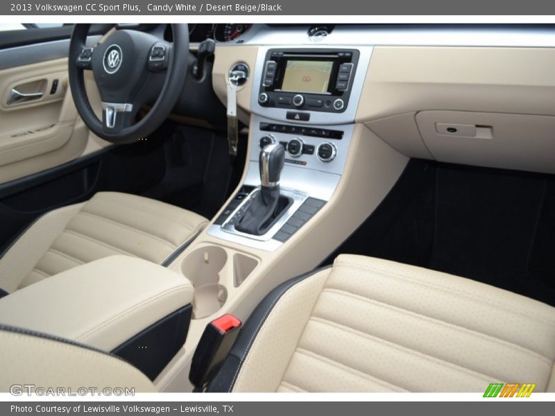 Candy White / Desert Beige/Black 2013 Volkswagen CC Sport Plus