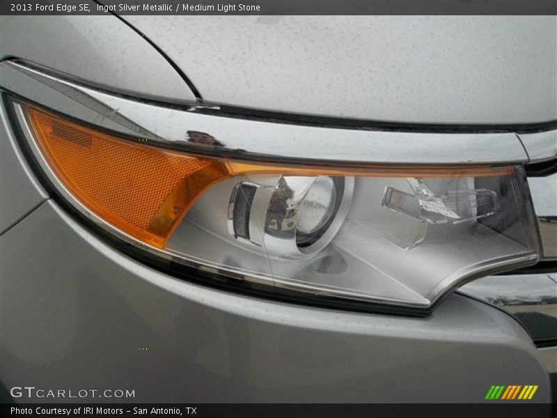 Ingot Silver Metallic / Medium Light Stone 2013 Ford Edge SE
