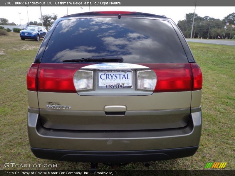 Cashmere Beige Metallic / Light Neutral 2005 Buick Rendezvous CX