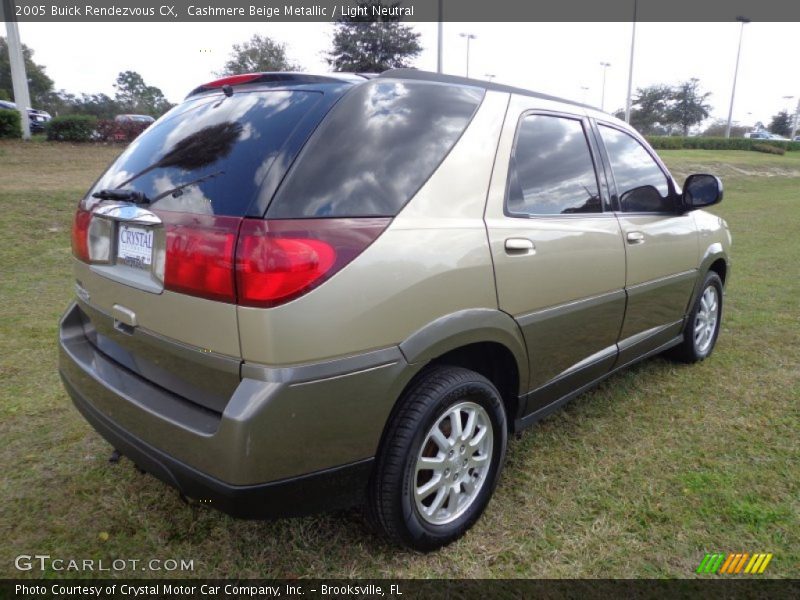 Cashmere Beige Metallic / Light Neutral 2005 Buick Rendezvous CX