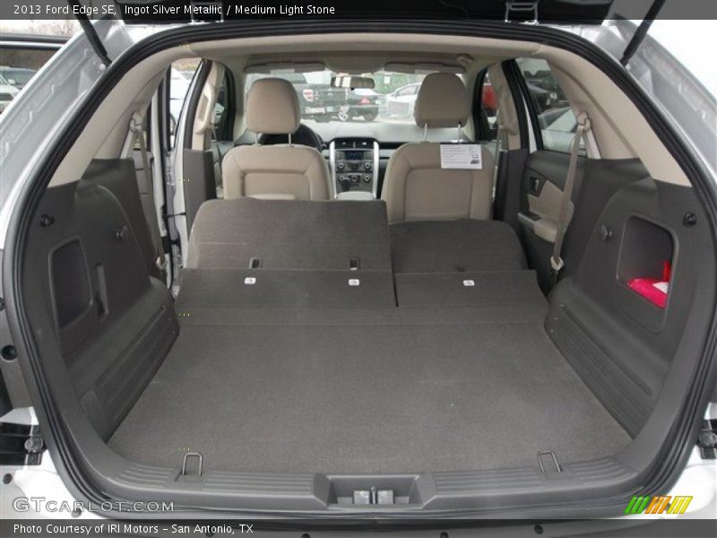 Ingot Silver Metallic / Medium Light Stone 2013 Ford Edge SE