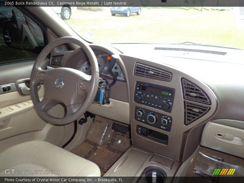 Dashboard of 2005 Rendezvous CX