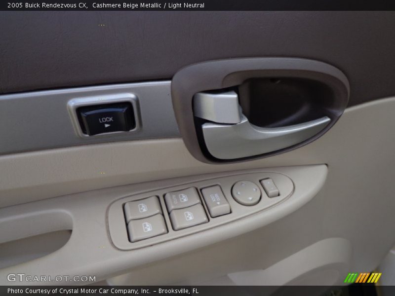 Cashmere Beige Metallic / Light Neutral 2005 Buick Rendezvous CX