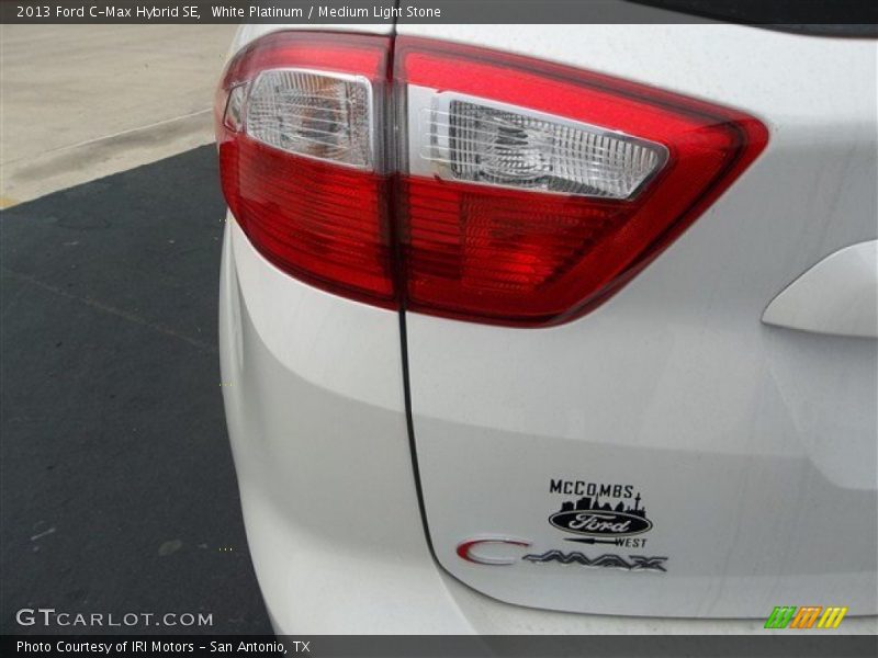 White Platinum / Medium Light Stone 2013 Ford C-Max Hybrid SE