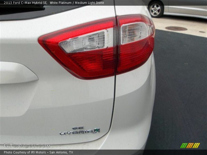 White Platinum / Medium Light Stone 2013 Ford C-Max Hybrid SE