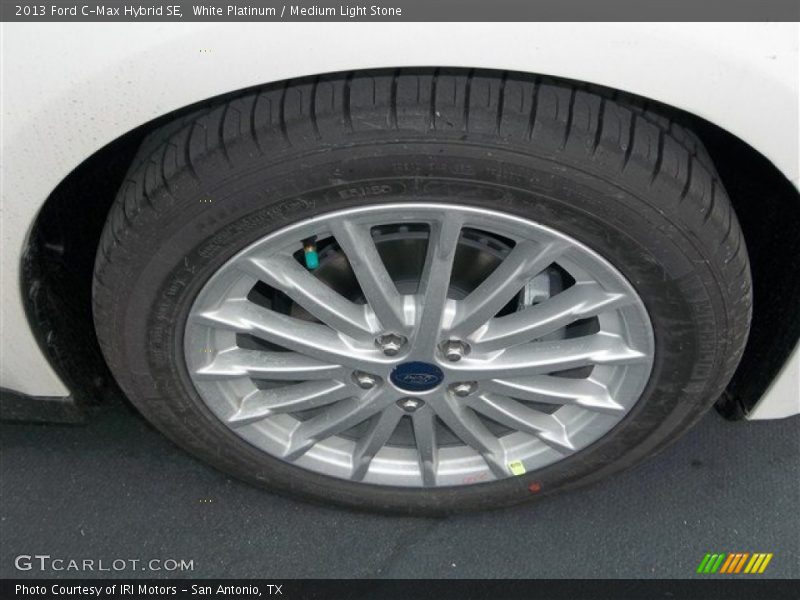 White Platinum / Medium Light Stone 2013 Ford C-Max Hybrid SE