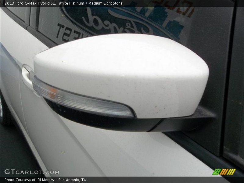 White Platinum / Medium Light Stone 2013 Ford C-Max Hybrid SE