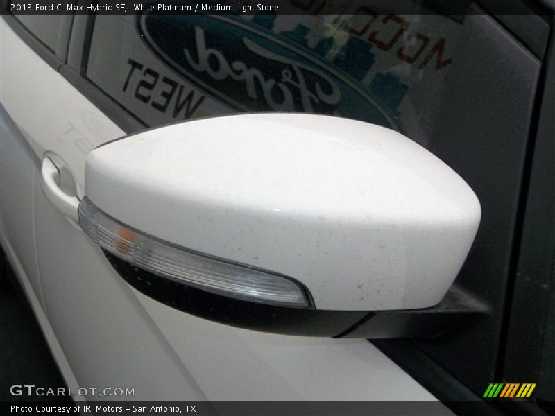 White Platinum / Medium Light Stone 2013 Ford C-Max Hybrid SE
