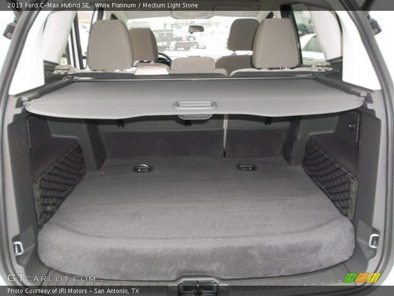 White Platinum / Medium Light Stone 2013 Ford C-Max Hybrid SE