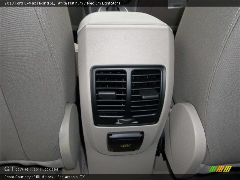 White Platinum / Medium Light Stone 2013 Ford C-Max Hybrid SE