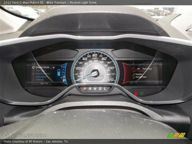 White Platinum / Medium Light Stone 2013 Ford C-Max Hybrid SE