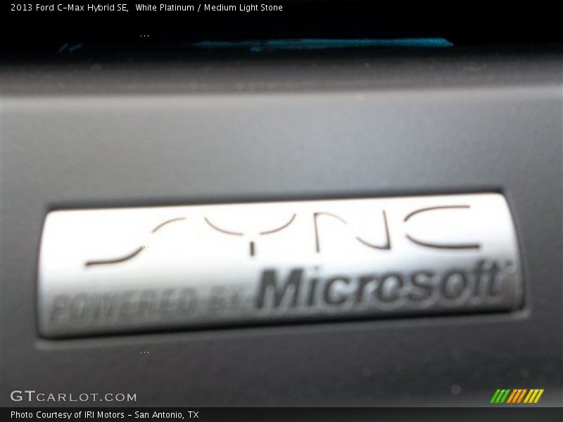 White Platinum / Medium Light Stone 2013 Ford C-Max Hybrid SE