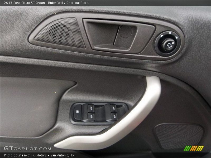 Ruby Red / Charcoal Black 2013 Ford Fiesta SE Sedan