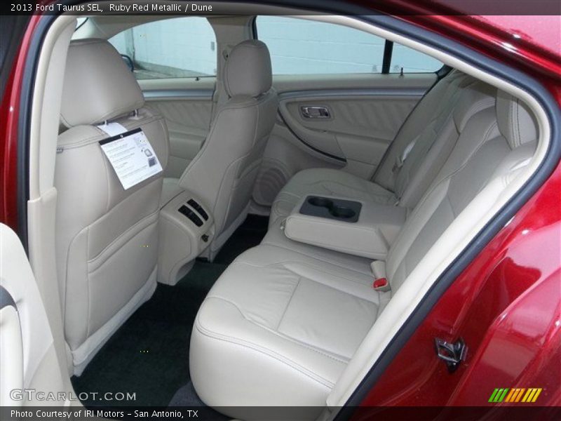 Ruby Red Metallic / Dune 2013 Ford Taurus SEL