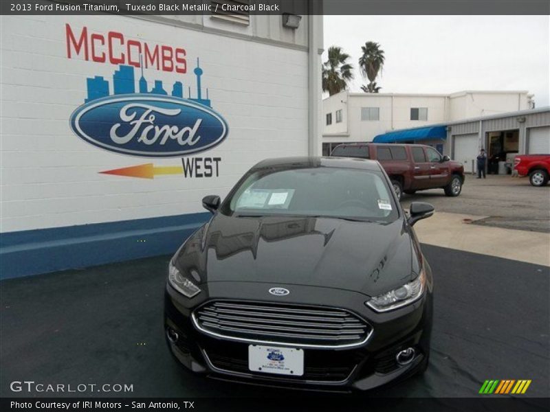 Tuxedo Black Metallic / Charcoal Black 2013 Ford Fusion Titanium