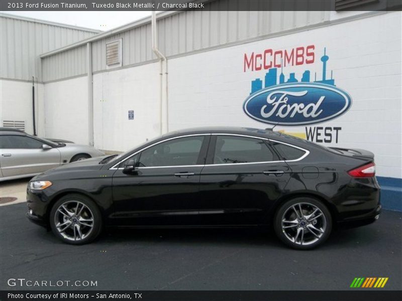 Tuxedo Black Metallic / Charcoal Black 2013 Ford Fusion Titanium