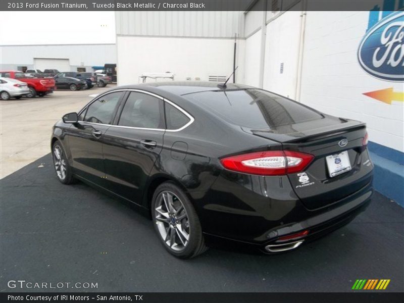 Tuxedo Black Metallic / Charcoal Black 2013 Ford Fusion Titanium