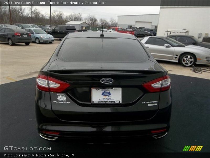 Tuxedo Black Metallic / Charcoal Black 2013 Ford Fusion Titanium