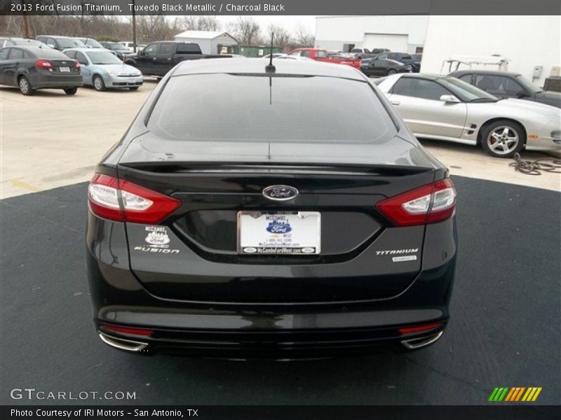 Tuxedo Black Metallic / Charcoal Black 2013 Ford Fusion Titanium