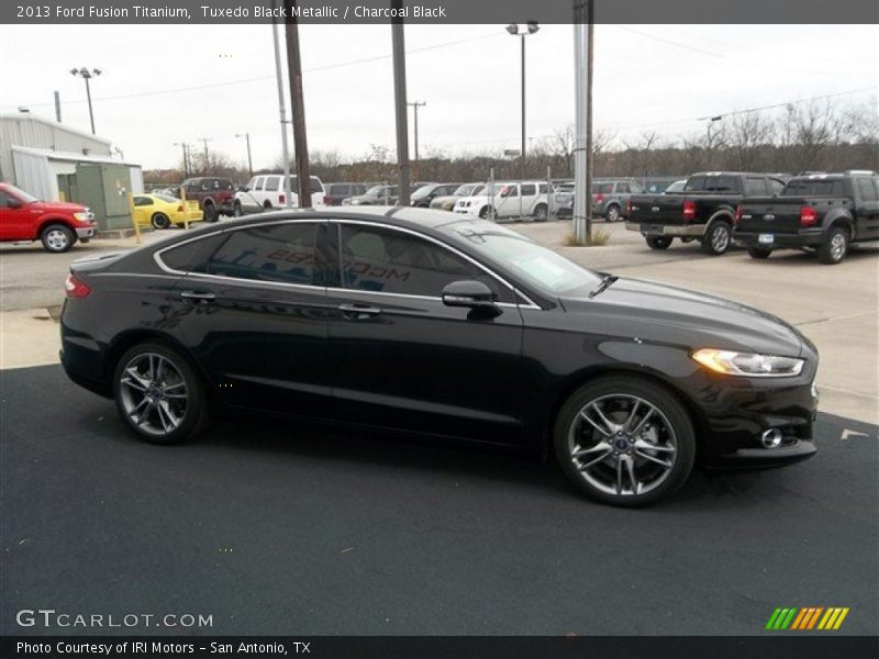 Tuxedo Black Metallic / Charcoal Black 2013 Ford Fusion Titanium