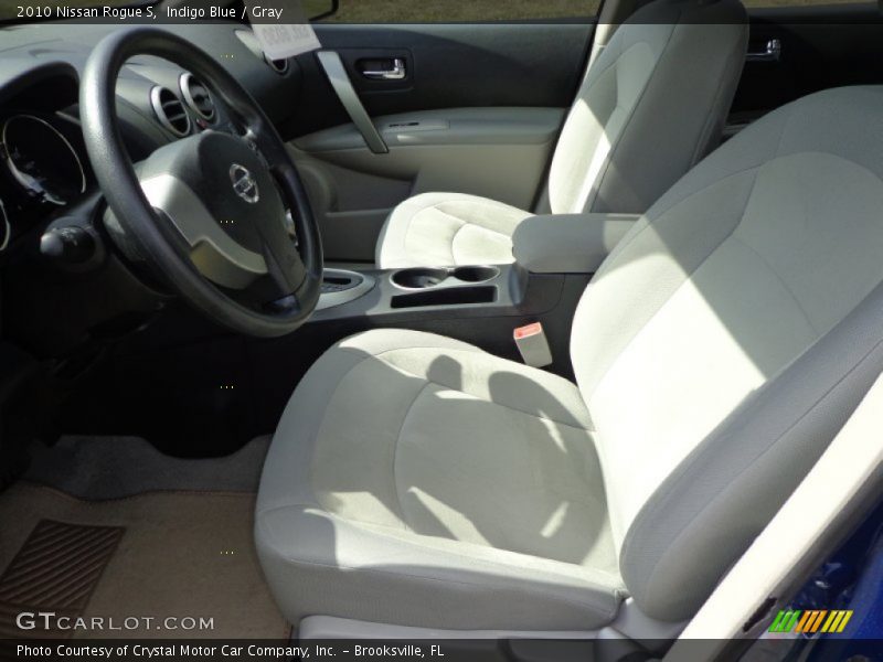  2010 Rogue S Gray Interior