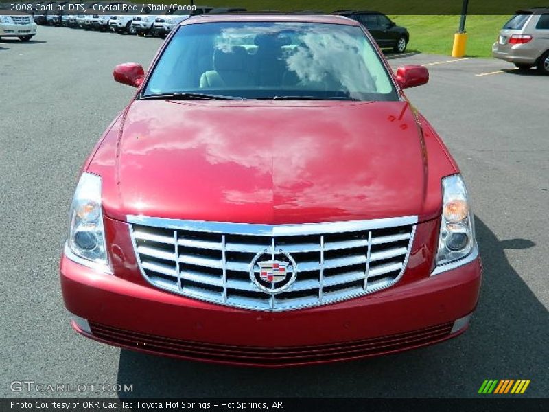 Crystal Red / Shale/Cocoa 2008 Cadillac DTS
