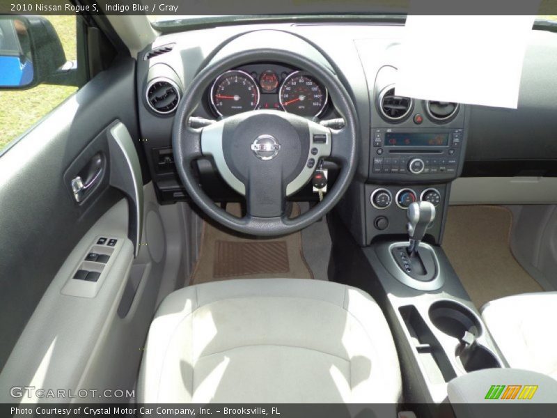 Indigo Blue / Gray 2010 Nissan Rogue S