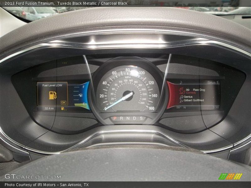 Tuxedo Black Metallic / Charcoal Black 2013 Ford Fusion Titanium