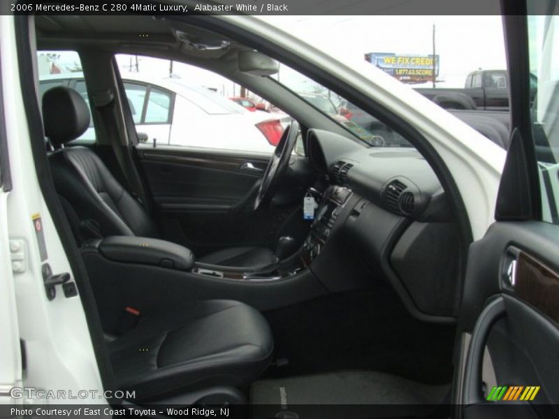 Alabaster White / Black 2006 Mercedes-Benz C 280 4Matic Luxury