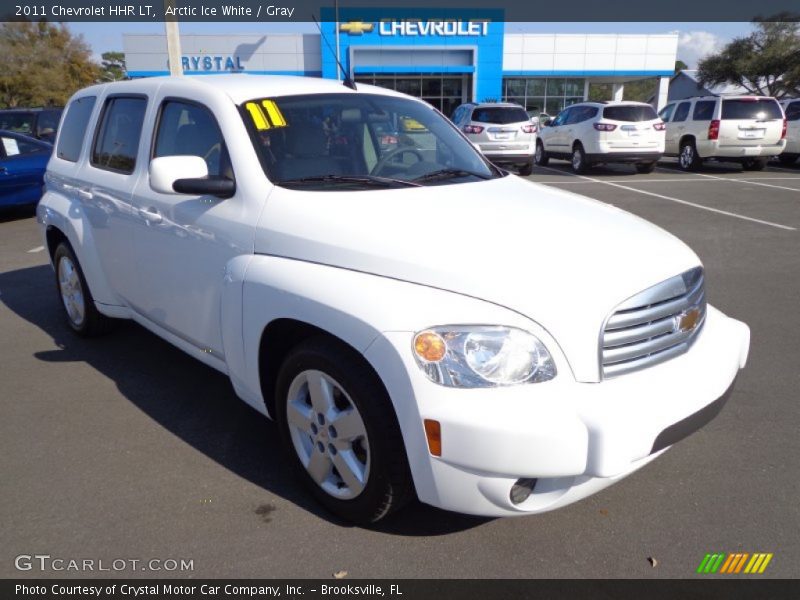 Arctic Ice White / Gray 2011 Chevrolet HHR LT