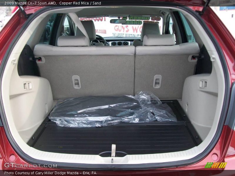 Copper Red Mica / Sand 2009 Mazda CX-7 Sport AWD