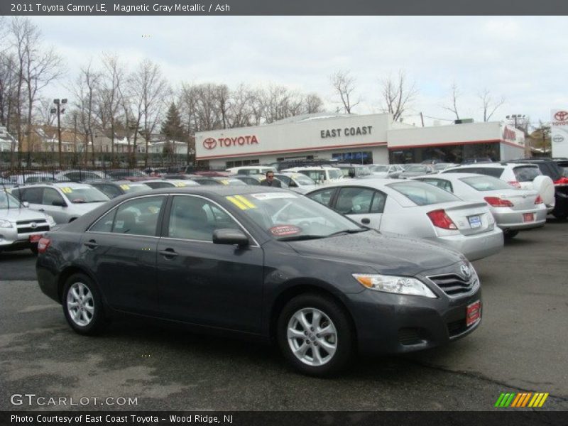 Magnetic Gray Metallic / Ash 2011 Toyota Camry LE