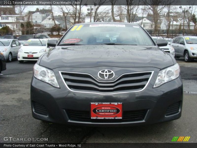 Magnetic Gray Metallic / Ash 2011 Toyota Camry LE