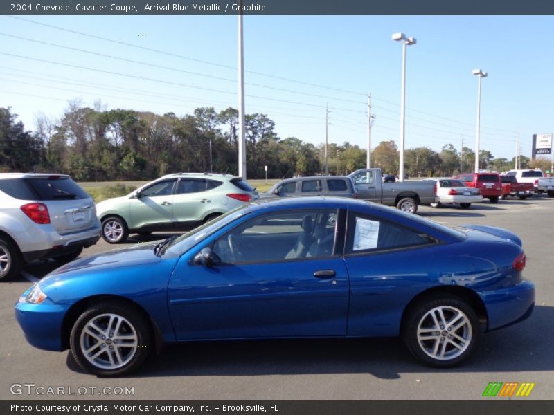  2004 Cavalier Coupe Arrival Blue Metallic